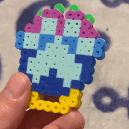 Dual-sided Paw Keychain